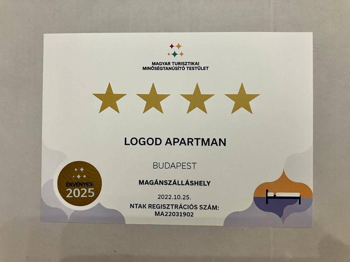 Logod Panorama Apartman Budapest Esterno foto